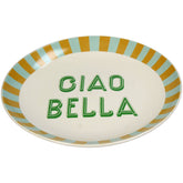 KAL-5502 Plate Ciao Bella Stoneware White 25x25x3.5cm