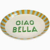 KAL-5502 Plate Ciao Bella Stoneware White 25x25x3.5cm