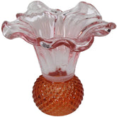 KAL-6228 Candle Stick Glass Multi 13.5x13.5x12cm