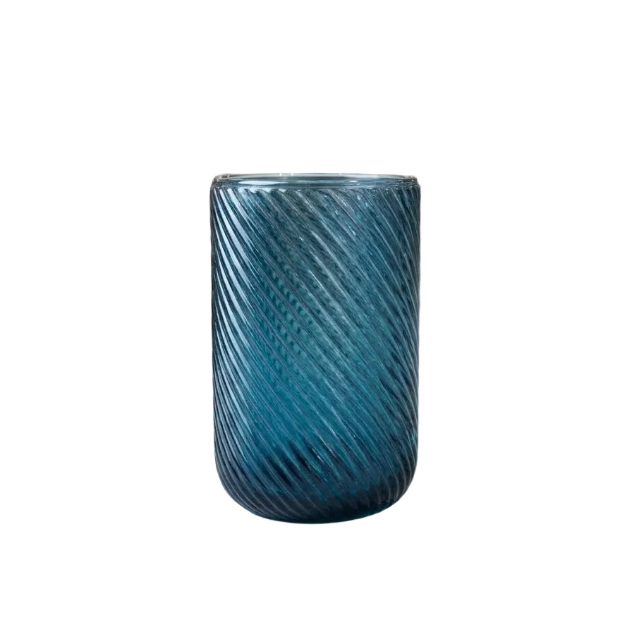 KAL-7156 Tumbler Glass Blue 7.8x7.8x12.8cm