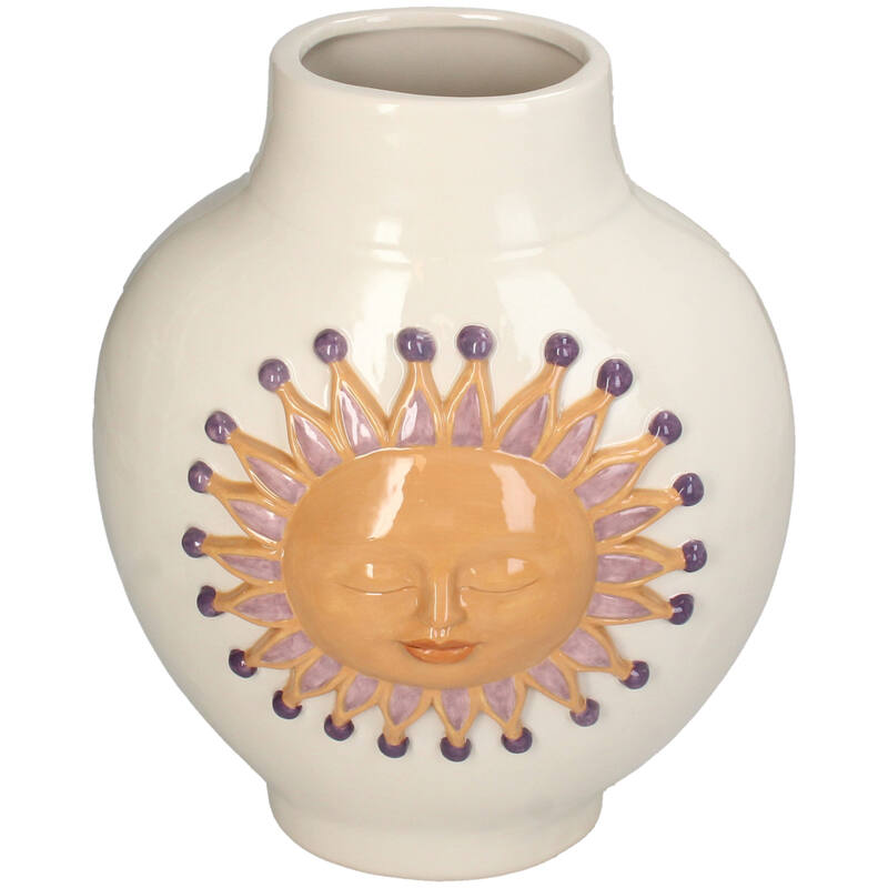 KAL-7731 Vase Sunshine Dolomite Multi 22x15.5x28cm