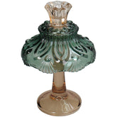 KAL-9002 Candle Stick Glass Multi 12.5x12.5x18.8cm
