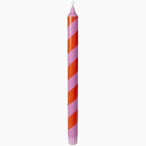Kk Candle Diner Stripe 30 Cm (25 Hours)