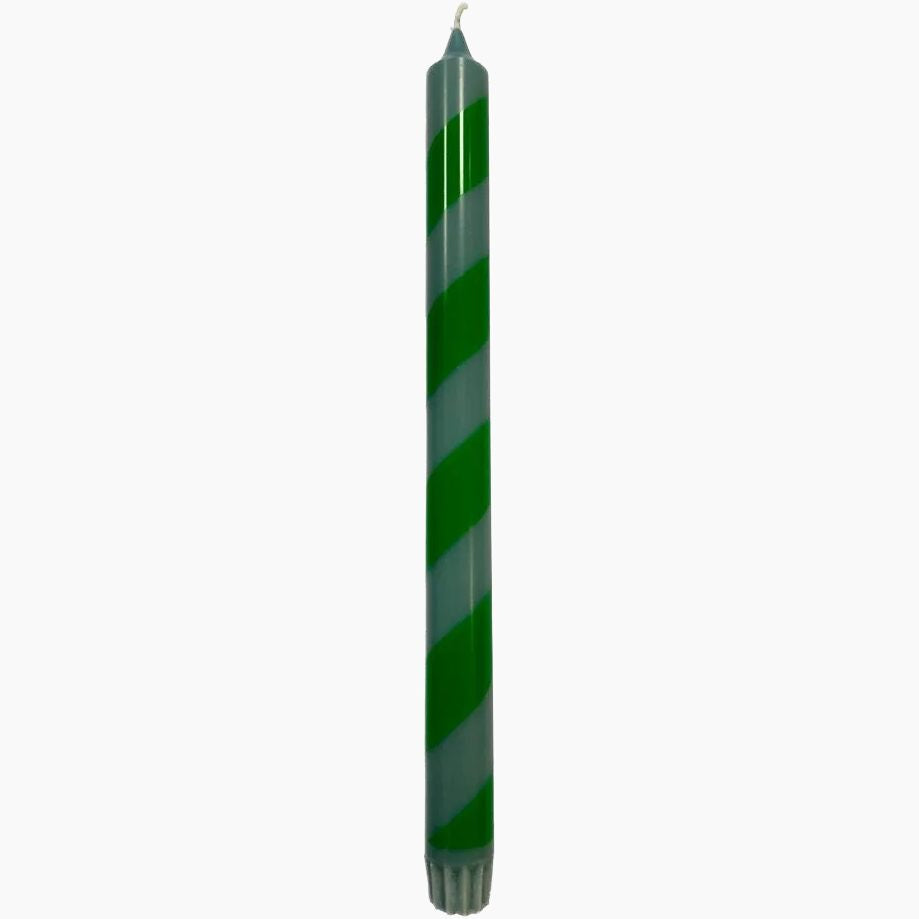 Kk Candle Diner Stripe 30 Cm (25 Hours)