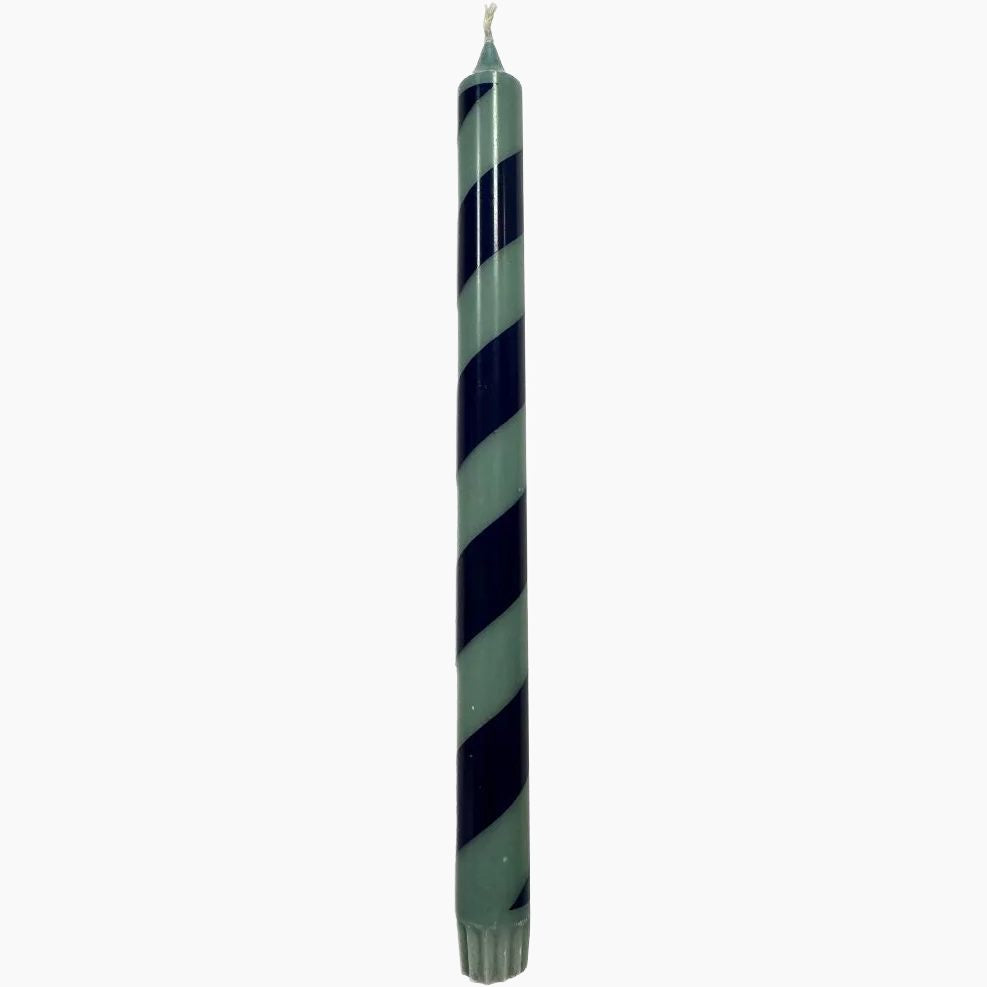 Kk Candle Diner Stripe 30 Cm (25 Hours)