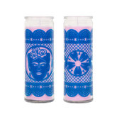 HD0678 Candle In Glass Papel Picardo Frida