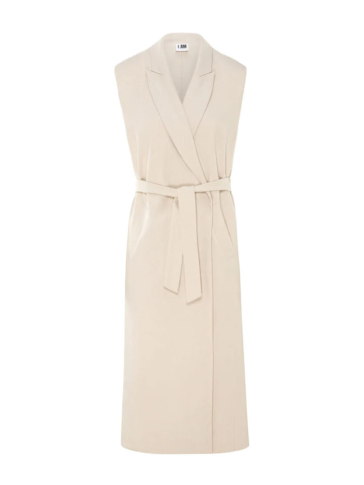 Linen Long Vest