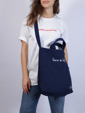 "Live a little" - Tote Bag