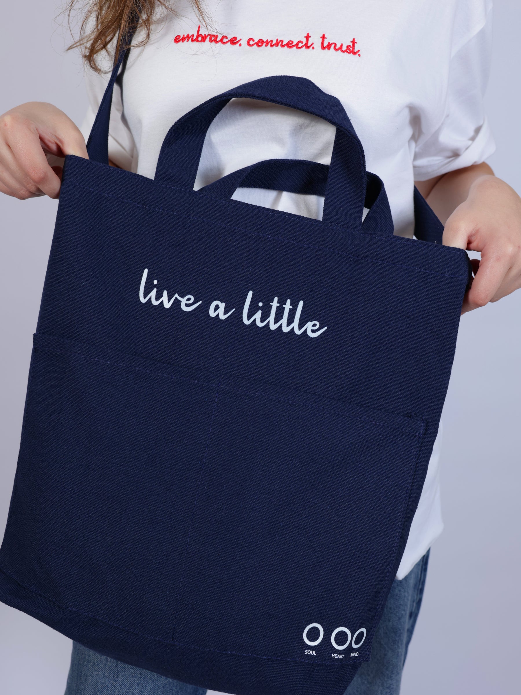 "Live a little" - Tote Bag