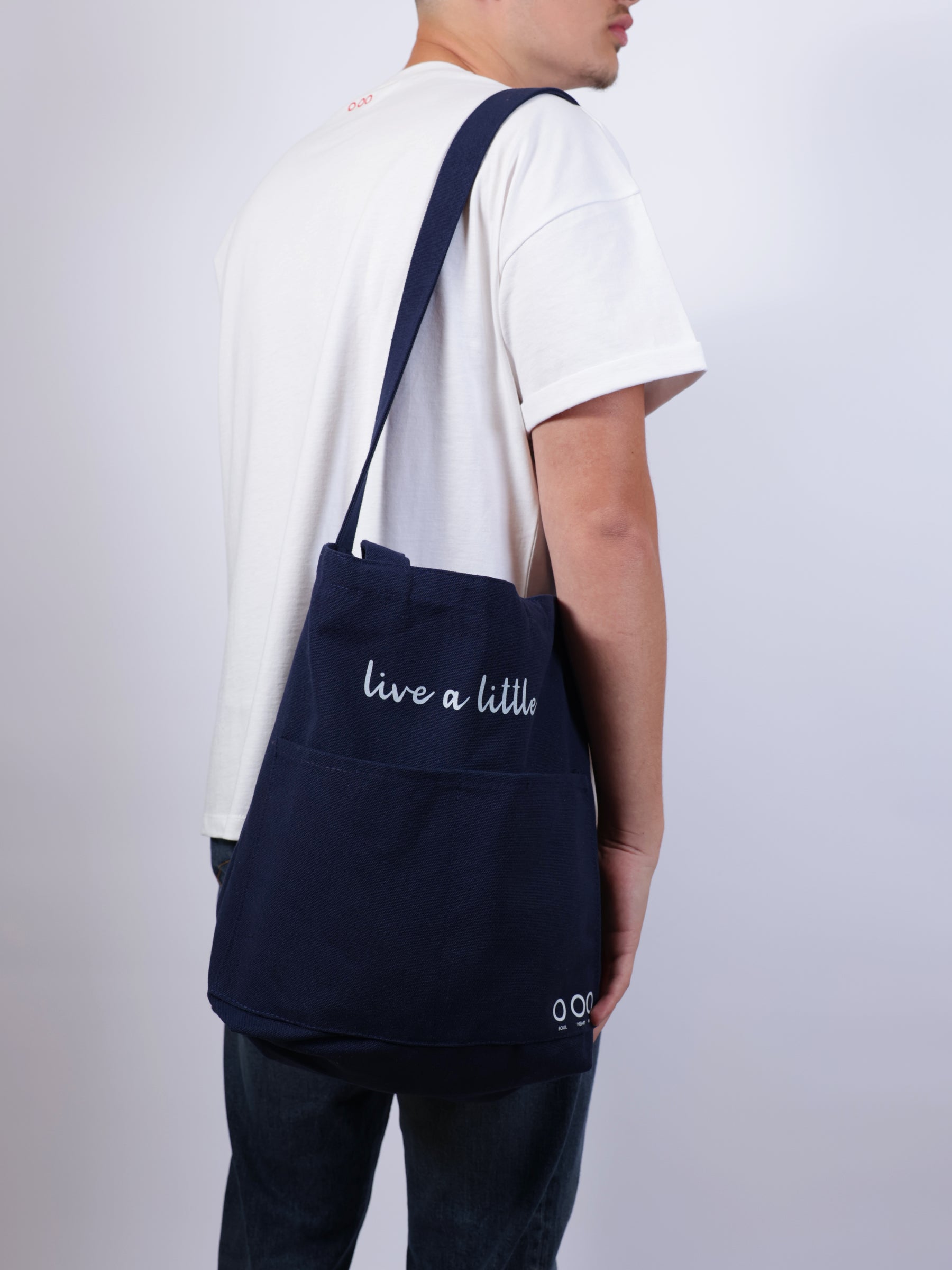 "Live a little" - Tote Bag