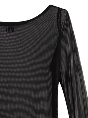 MESH BOAT DRESS