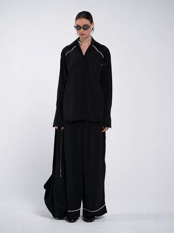 Ticket Silky Set - Black
