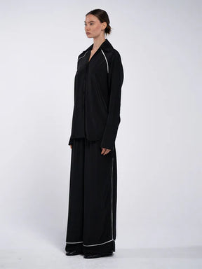 Ticket Silky Set - Black