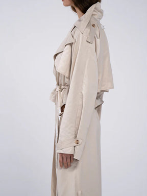 Nylon Short Trench