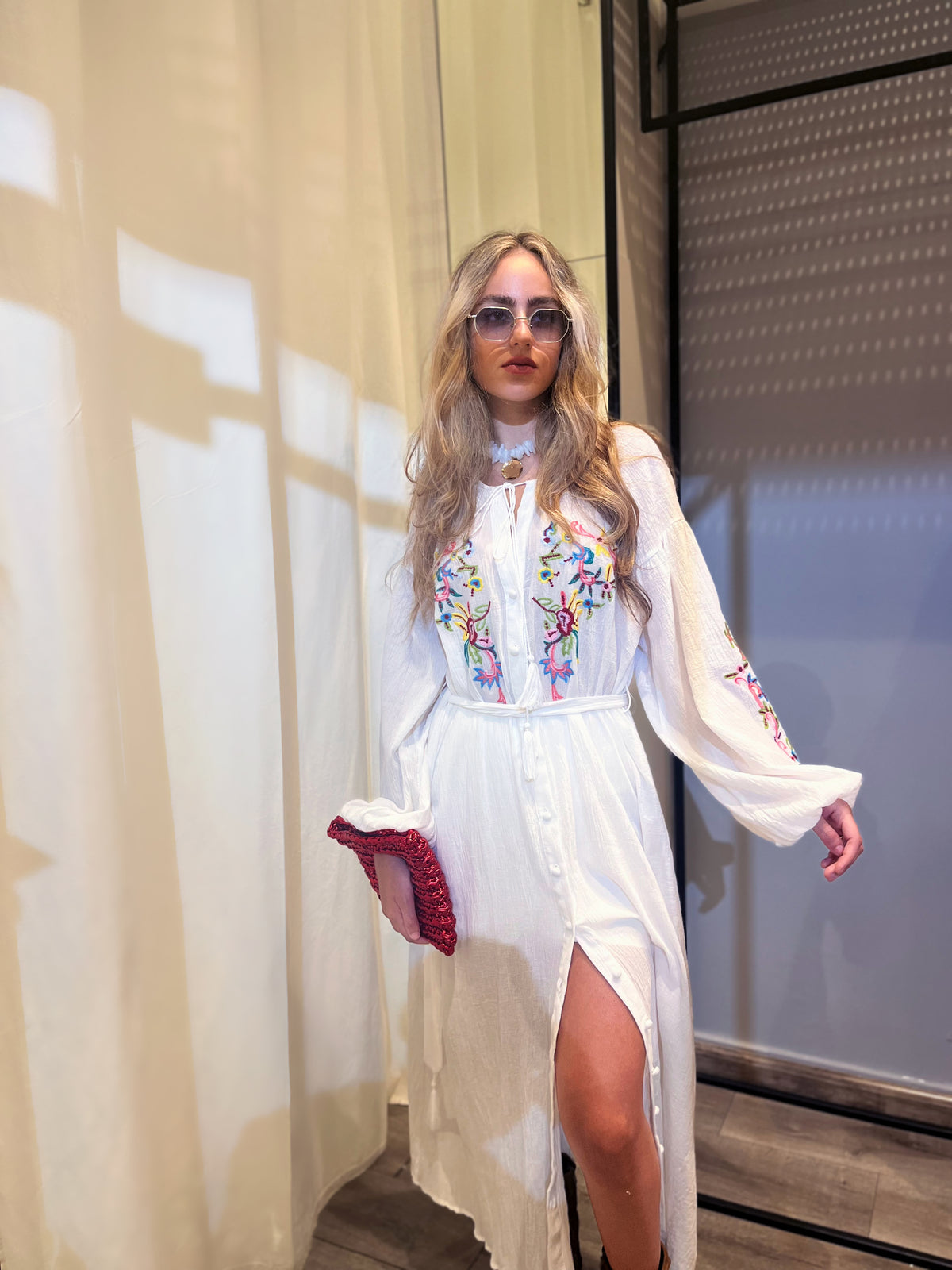 Masha Embroidered Kaftan