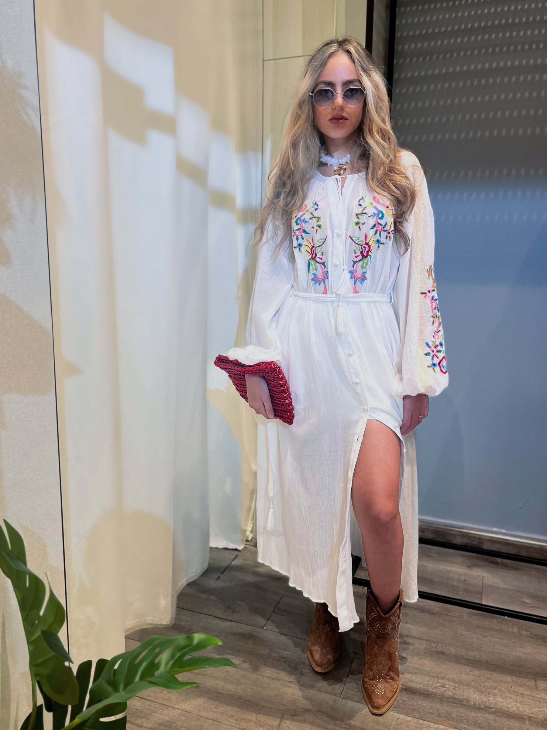 Masha Embroidered Kaftan