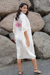 Moy Eye Cotton Shirt Dress