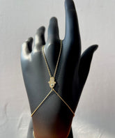 The Hamsa Eye Hand Chain