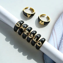 ANSM+LETTSW Anello Mb Con Particolari