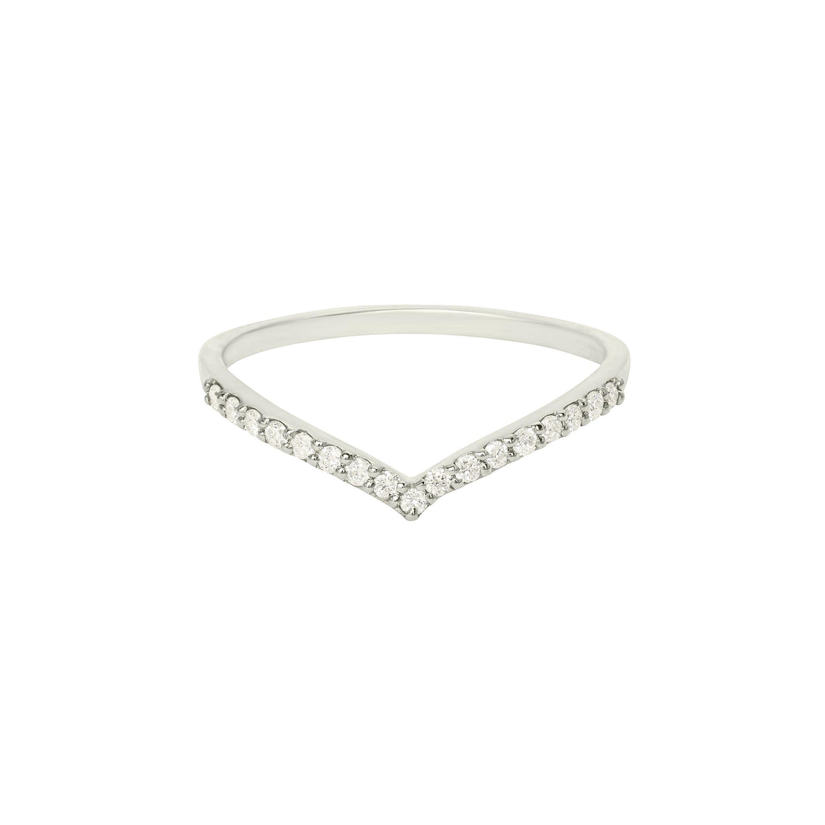 Pave Diamond V Band