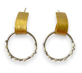 Double Circle Earring