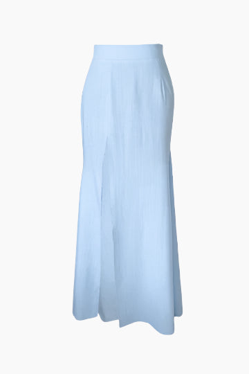 Light blue skirt 