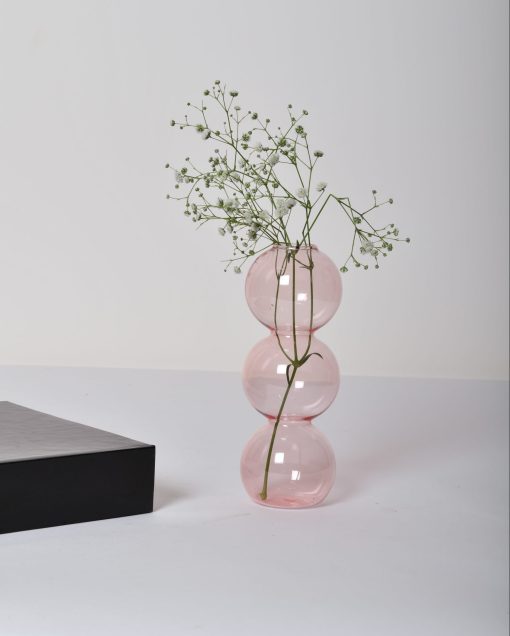 Pink Bubble Vase - Pink
