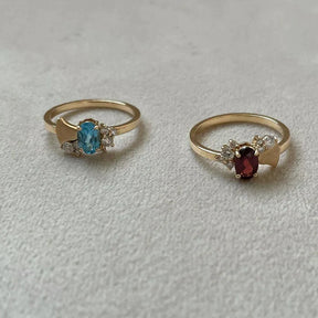 The Red Garnet Love Ring