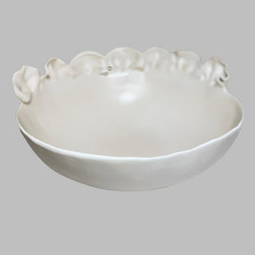 Round Ruffles Deep Bowl- 048