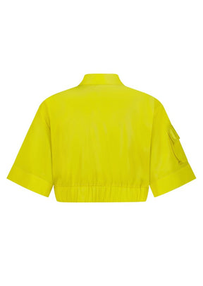 Crop Shirt - Yellow