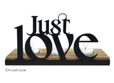 Candle Holder: Just Love