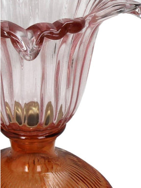 KAL-6230 Candle Stick Glass Multi 16x16x23cm