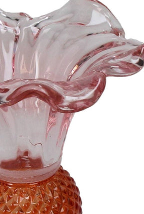 KAL-6228 Candle Stick Glass Multi 13.5x13.5x12cm