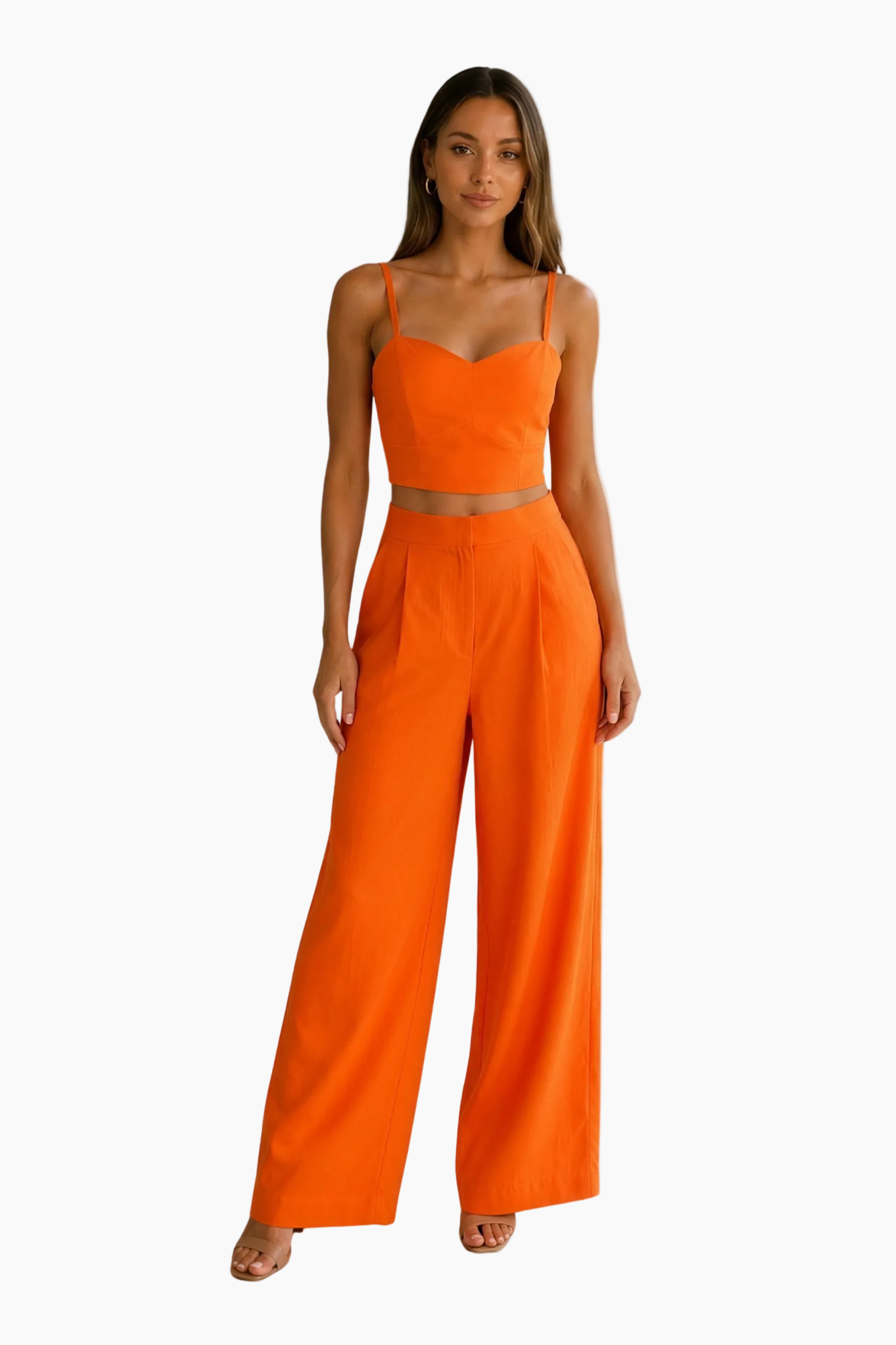 Sweetheart Neck Co-Ord Set