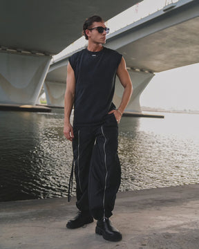 Signature Zipper Trouser