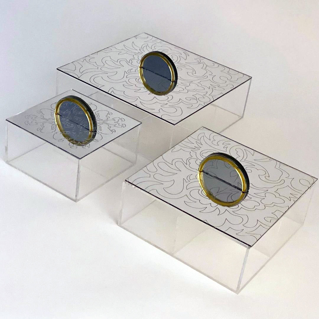 Engraved Silver Box