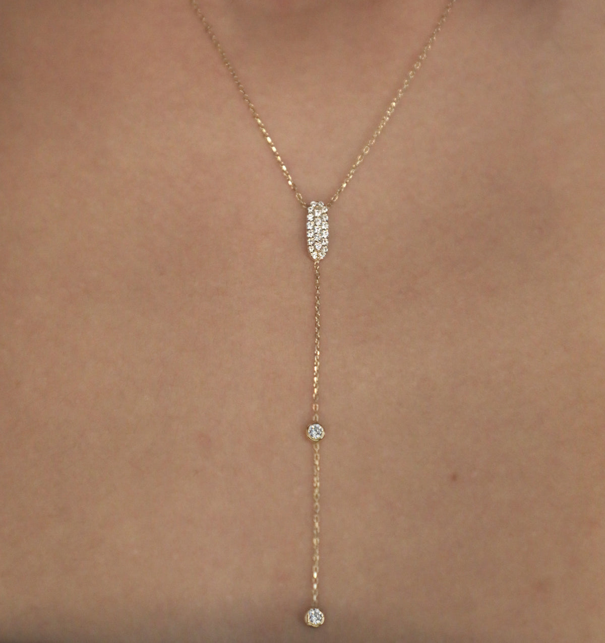 Sparkly Sparkly Lariat Necklace