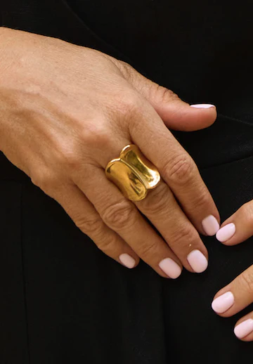 GILTY  Statement Ring