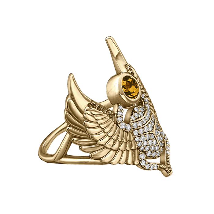 The Golden Parade Khepri Ring