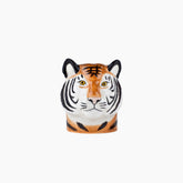 Tiger-shaped ceramic mug 