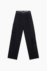 Black cargo pants 