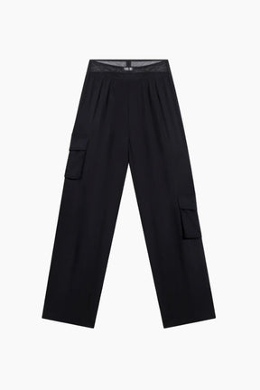 Black cargo pants 