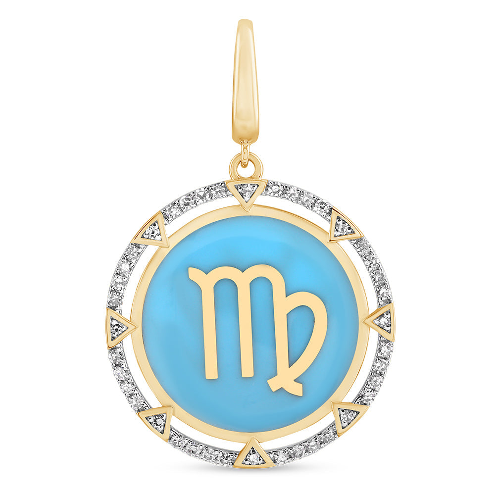 Round Virgo Charm