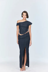 Vonk Asymmetric Skirt