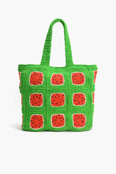 Watermelon Crochet Beachtote