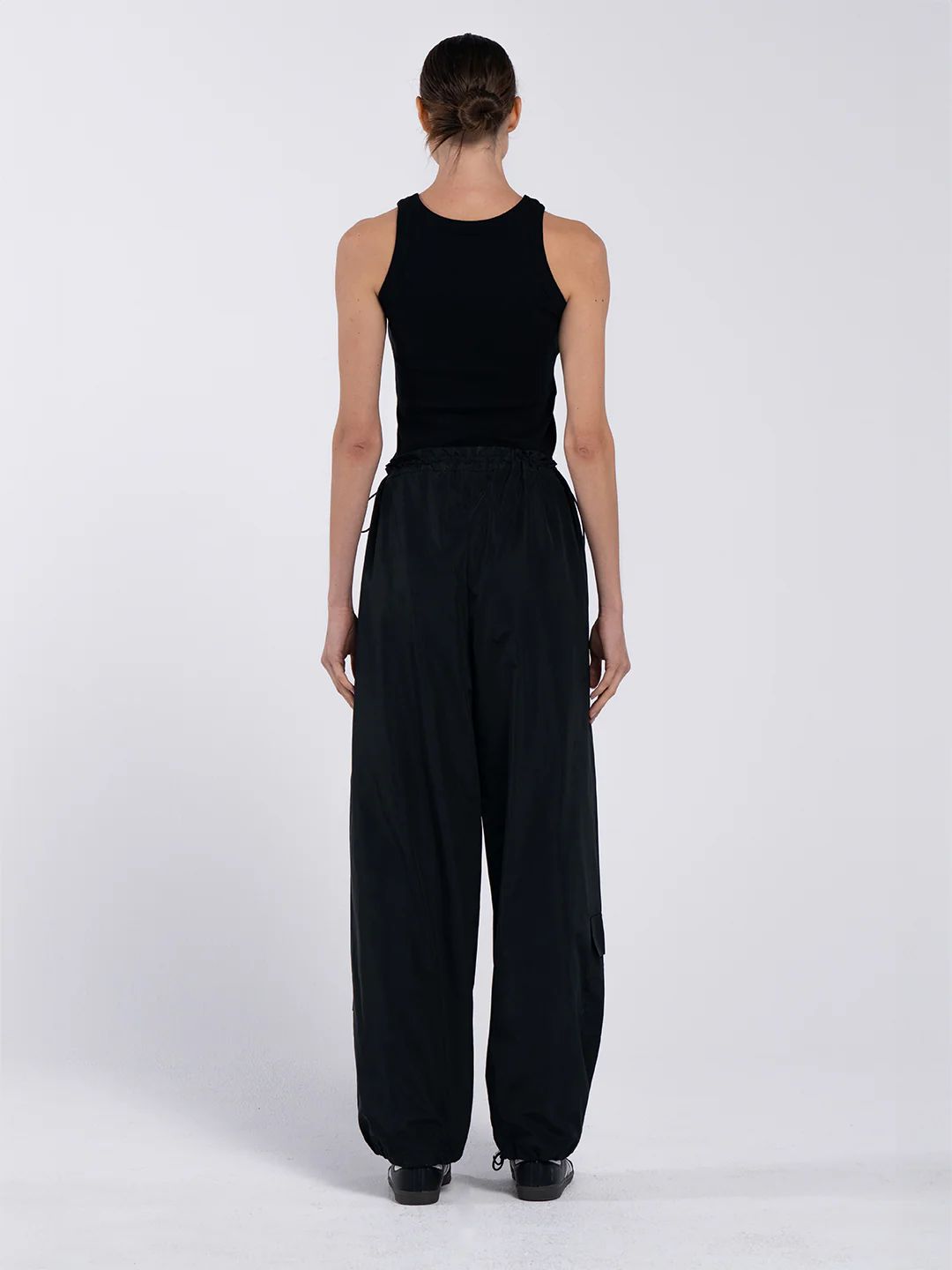 Signature Zipper Trousers Nylon