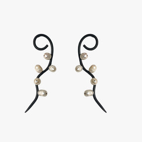 Sparkling Wave Earrings
