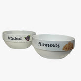 MTABAL PORCELAIN SERVING BOWL (MEDIUM) (ENGLISH)