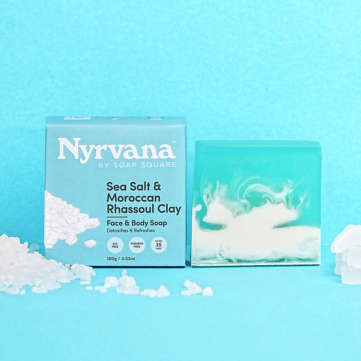 Sea Salt & Moroccan Rhassoul Clay Soap