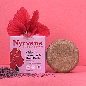 Hibiscus, Lavender & Shea Butter Shampoo Bar